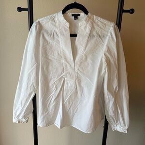 Ann Taylor White Blouse